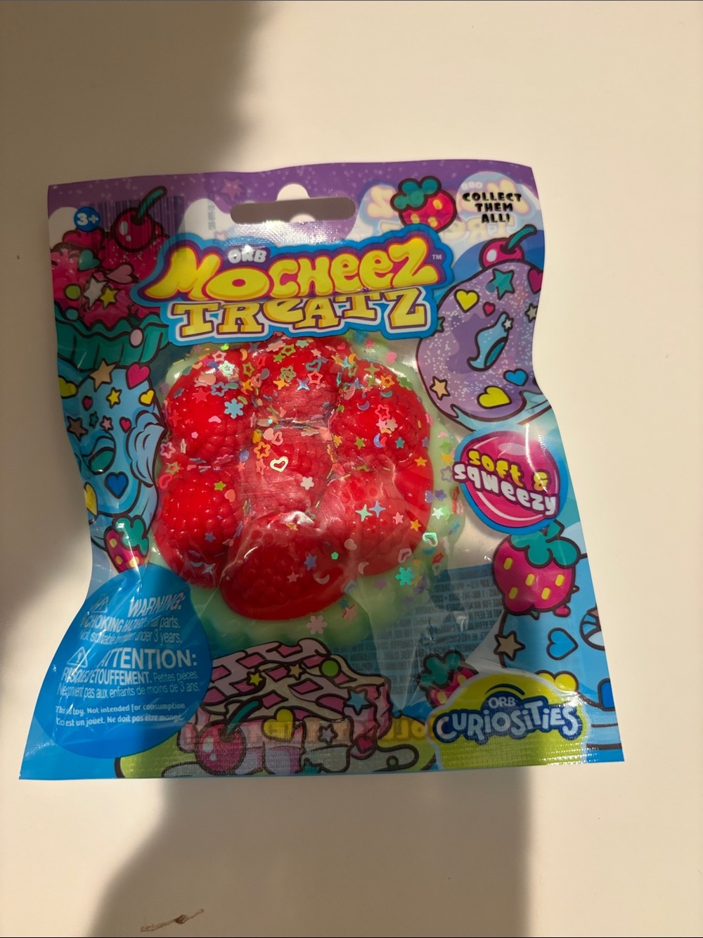 Taba Squishy Food Treats Sensory Stress Balls ORB Mocheez Treatz *NEW*